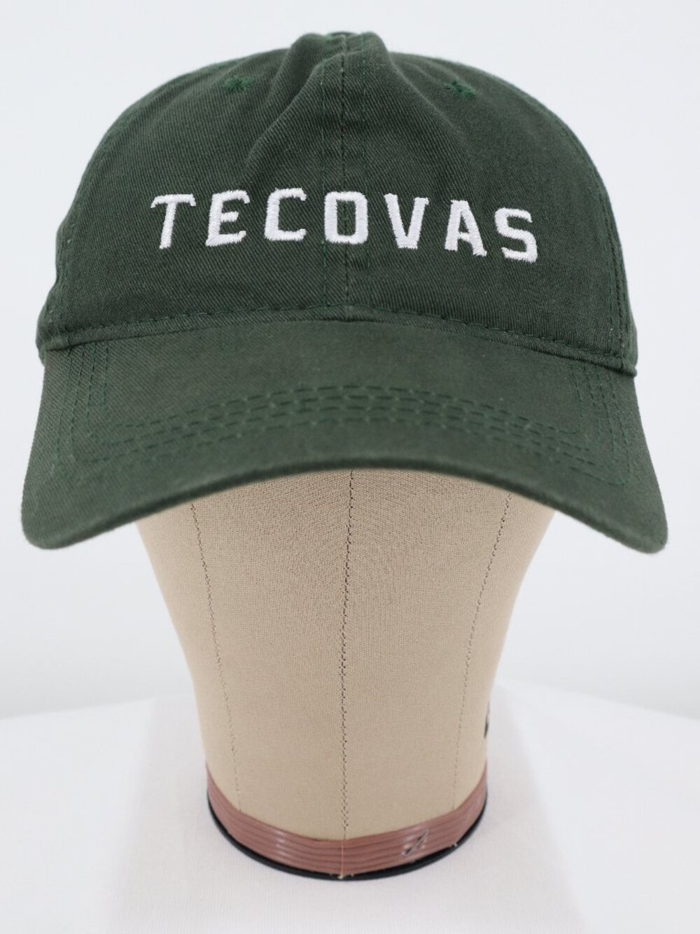 Tecovas Pine Green Embroidered Logo Dad Hat 2019 Western Strapback Baseball Cap